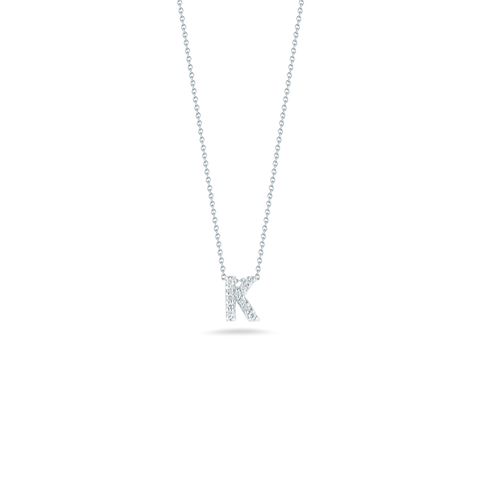 Roberto Coin Love Letter Diamond Pendant, K