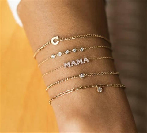 Zoe Chicco Bezel Set Diamond Bracelet - .10cttw