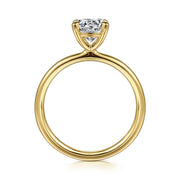Gabriel & Co. 14k Yellow Gold Soliatire Engagement Ring Mounting