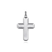 Gabriel & Co 925 Sterling Silver Geometric Cross Pendant