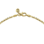Gabriel & Co. 14K Yellow Gold Mens Link Chain Necklace