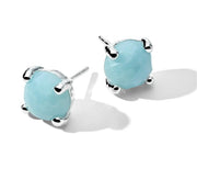 Ippolita Rock Candy Mini Stud Earrings - 925 Silver in Blue Quartz