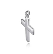 Gabriel & Co 925 Sterling Silver Geometric Cross Pendant