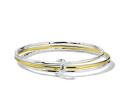 Ippolita Chimera Mixed Metal bangle Set - 925 Silver & 18k Yellow Gold