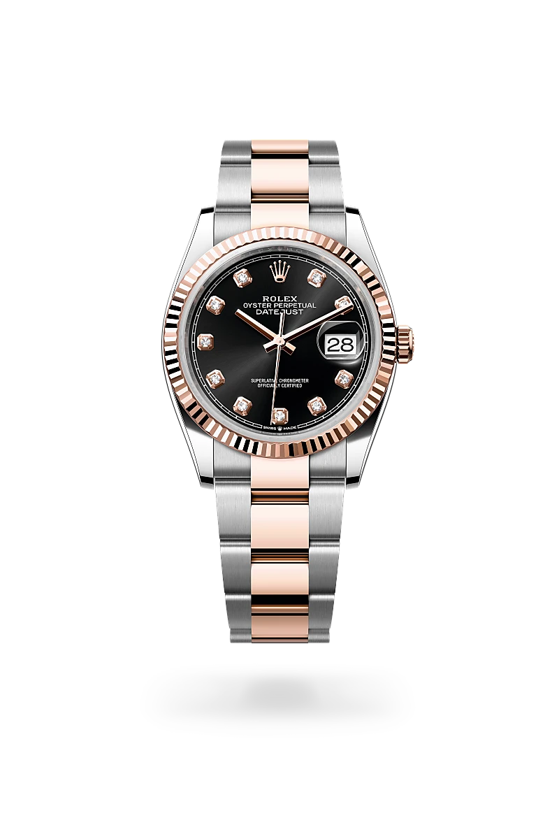 Rolex Datejust in Everose Rolesor - combination of Oystersteel and Everose gold, M126231-0020 - Jewelers Trade Shop