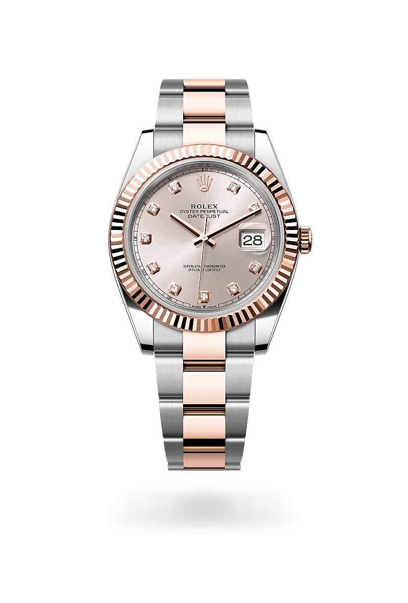 Rolex Datejust in Everose Rolesor - combination of Oystersteel and Everose gold, M126331-0007 - Jewelers Trade Shop