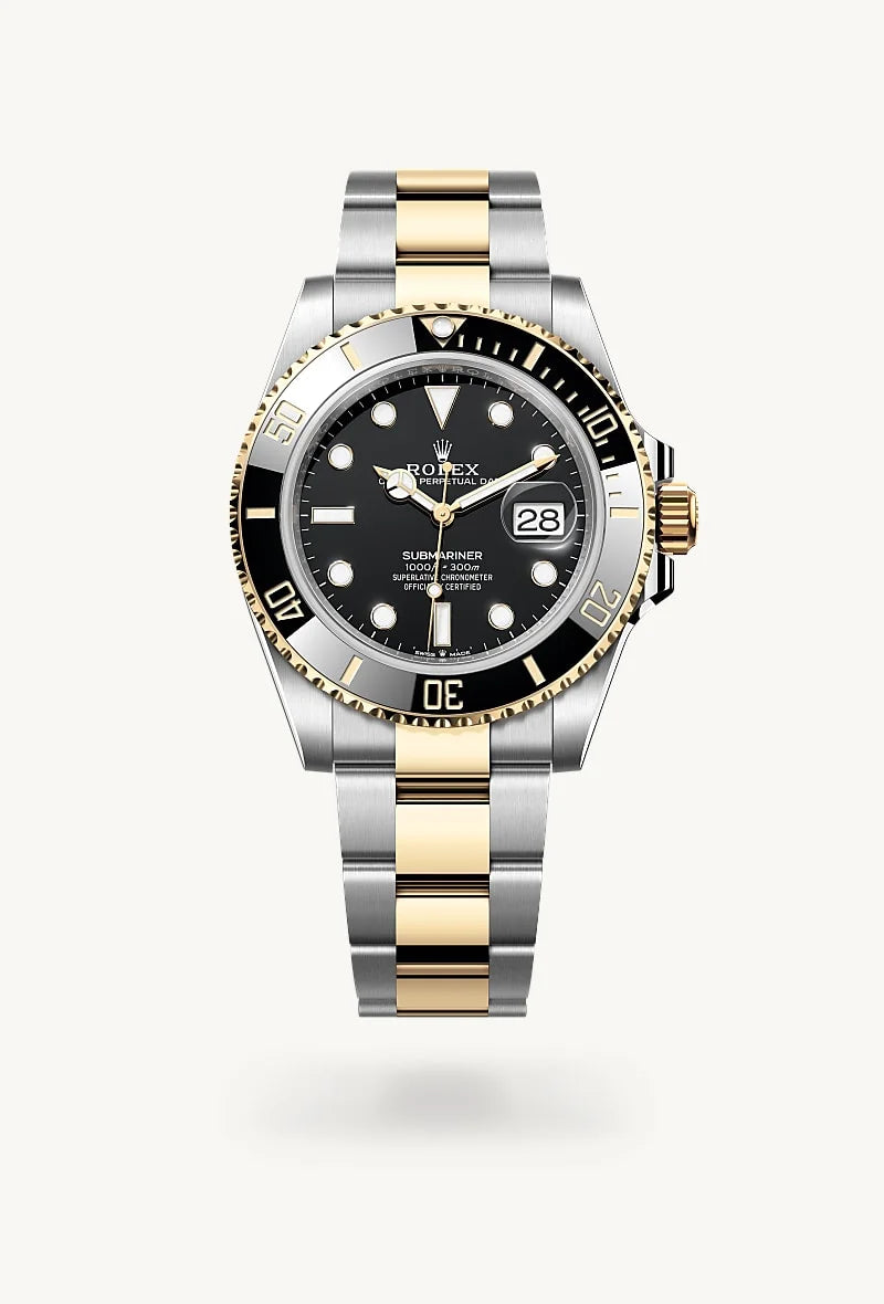 Rolex Submariner in Yellow Rolesor - combination of Oystersteel and yellow gold, M126613LN-0002 - Jewelers Trade Shop