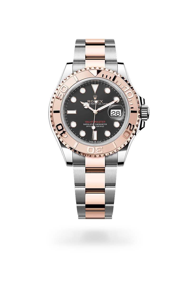 Rolex Yacht-Master in Everose Rolesor - combination of Oystersteel and Everose gold, M126621-0002 - Jewelers Trade Shop