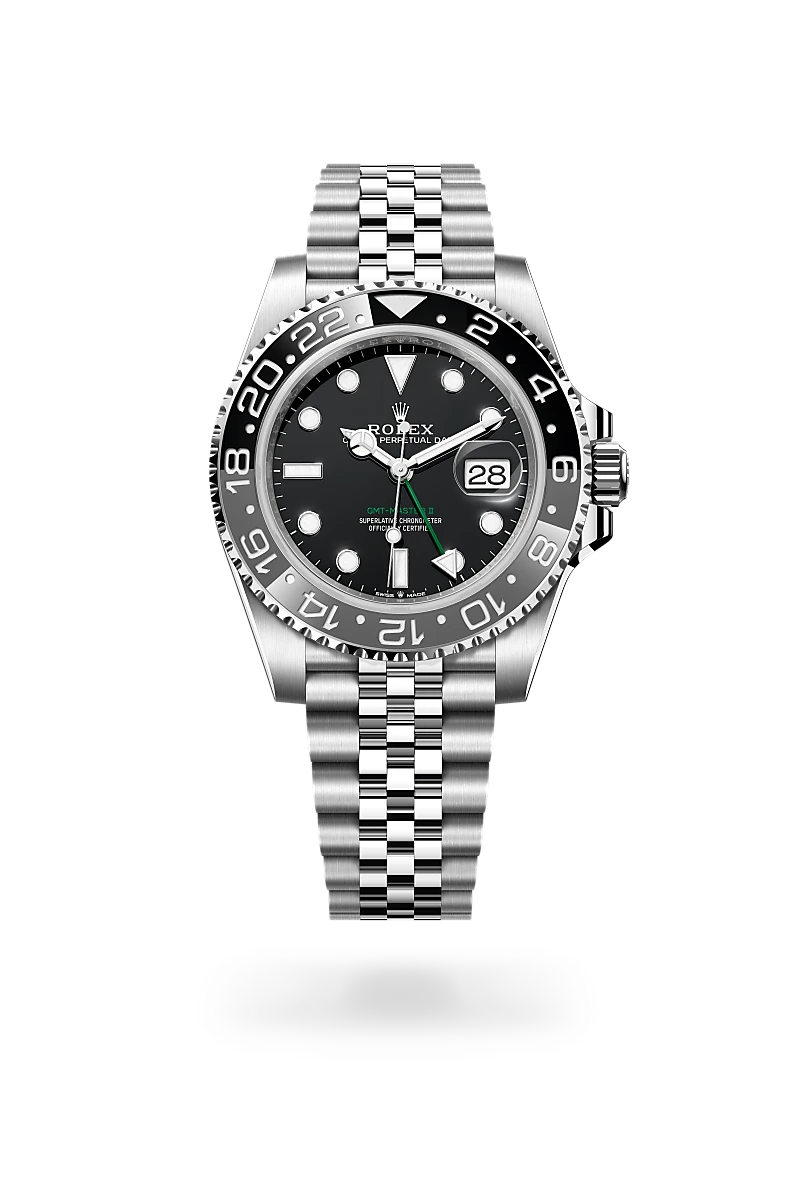 Rolex GMT-Master II in Oystersteel, M126710GRNR-0003 - Jewelers Trade Shop