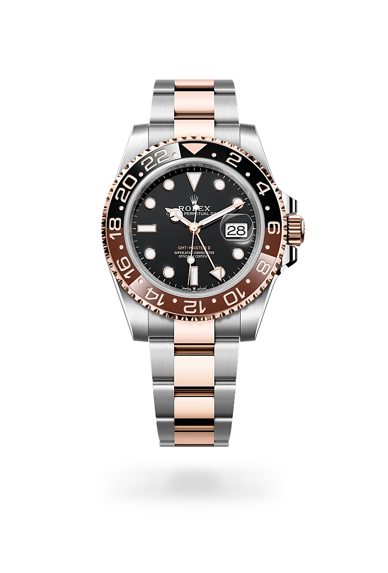 Rolex GMT-Master II in Everose Rolesor - combination of Oystersteel and Everose gold, M126711CHNR-0002 - Jewelers Trade Shop