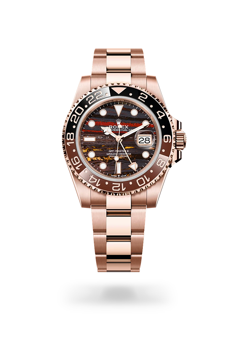 Rolex GMT-Master II in 18 kt Everose gold, M126715CHNR-0002 - Jewelers Trade Shop