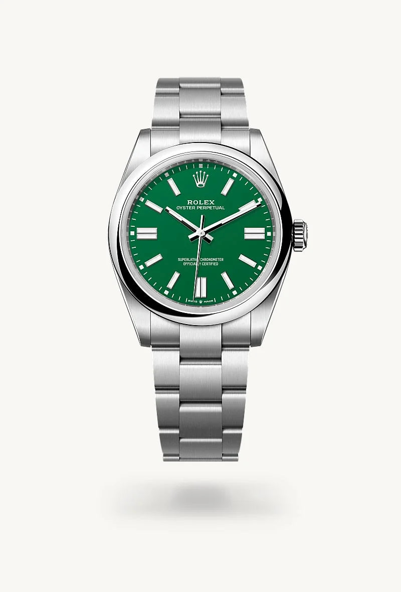 Rolex Oyster Perpetual in Oystersteel, M134300-0004 - Jewelers Trade Shop