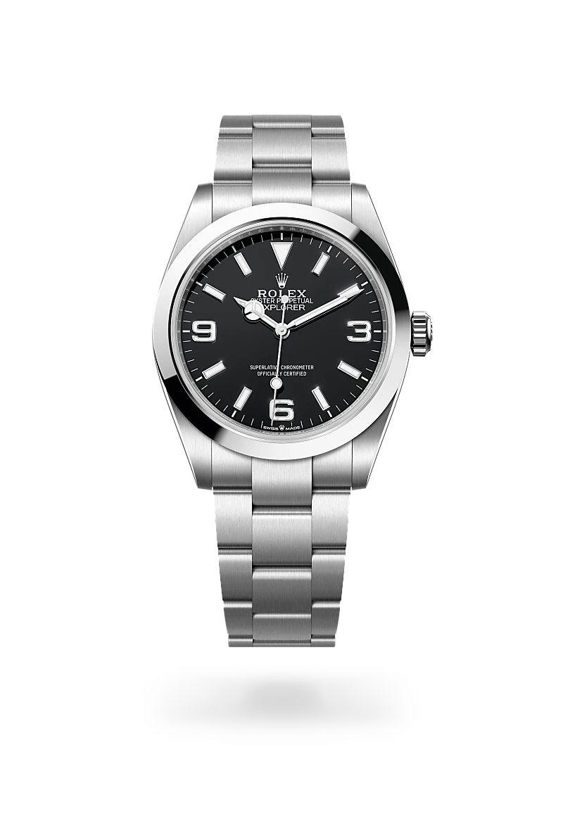 Rolex Explorer in Oystersteel, M224270-0001 - Jewelers Trade Shop