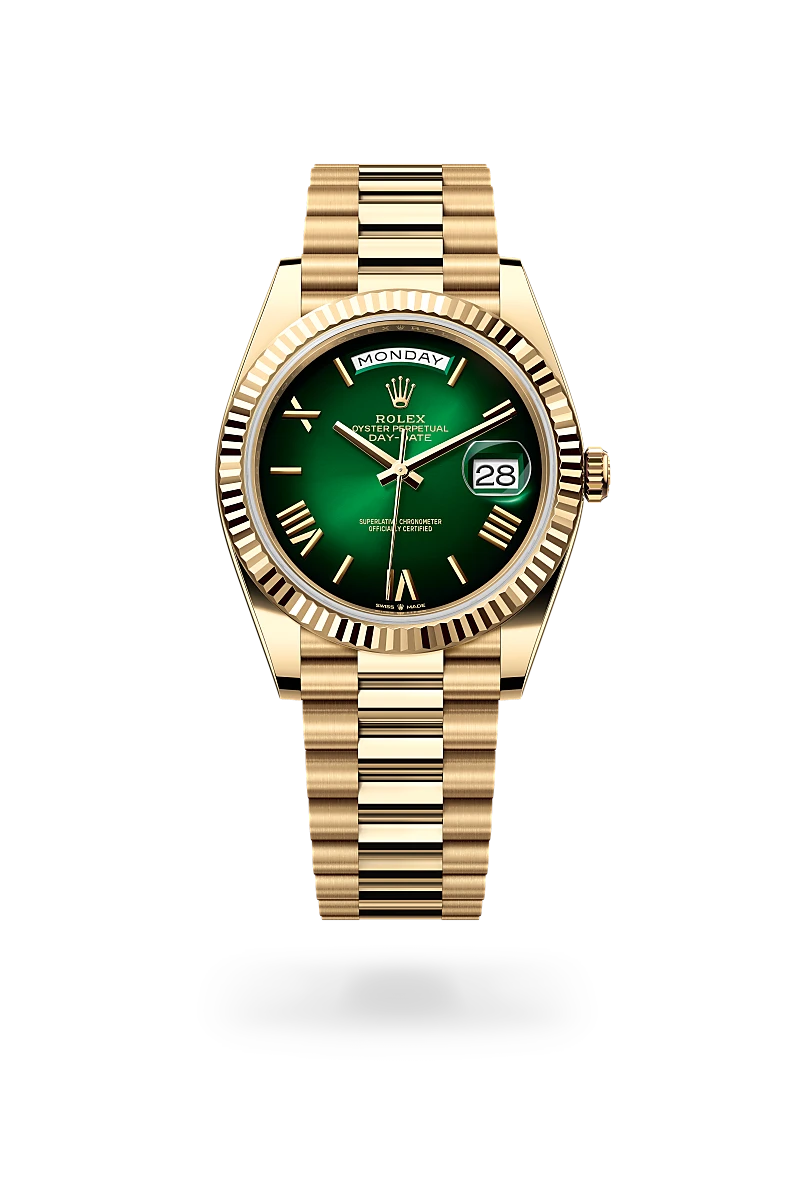 Rolex Day-Date in 18 kt yellow gold, M228238-0069 - Jewelers Trade Shop