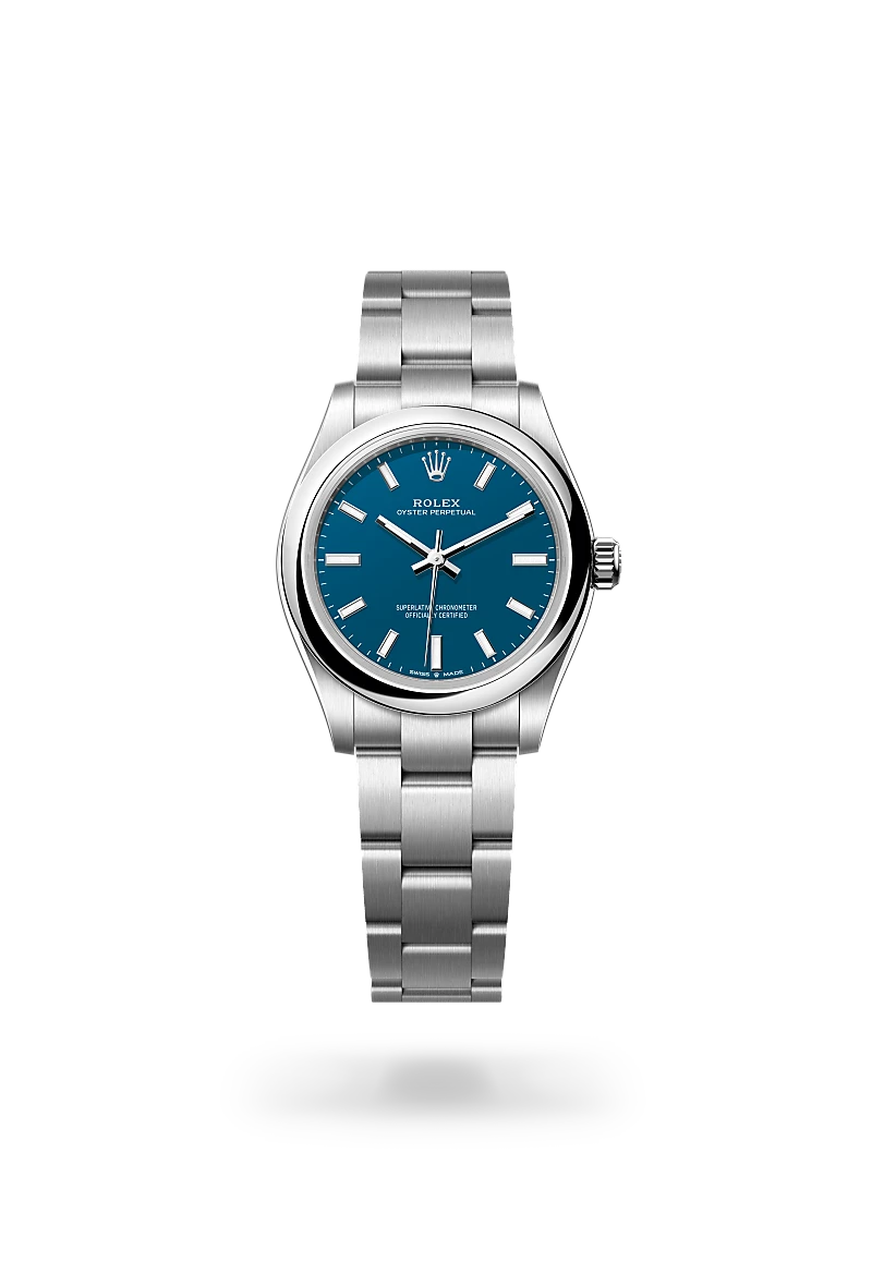 Rolex Oyster Perpetual in Oystersteel, M277200-0017 - Jewelers Trade Shop