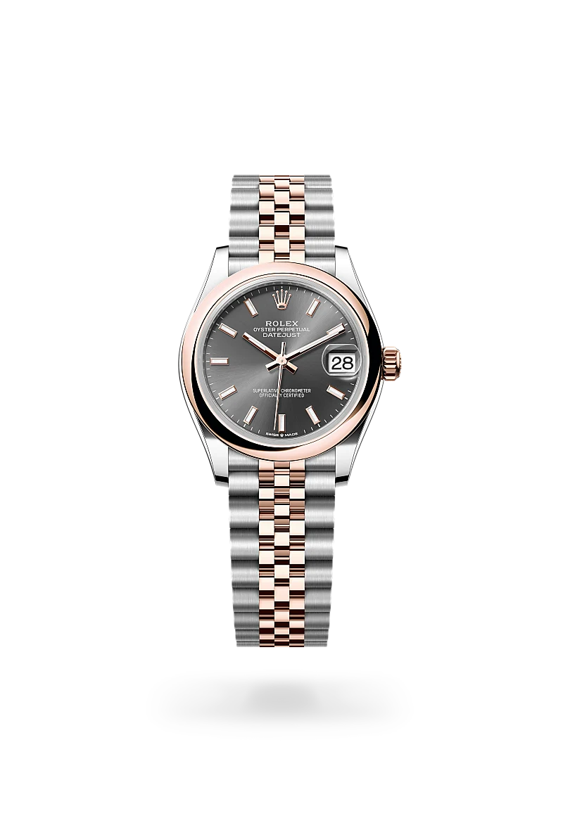 Rolex Datejust in Everose Rolesor - combination of Oystersteel and Everose gold, M278241-0018 - Jewelers Trade Shop