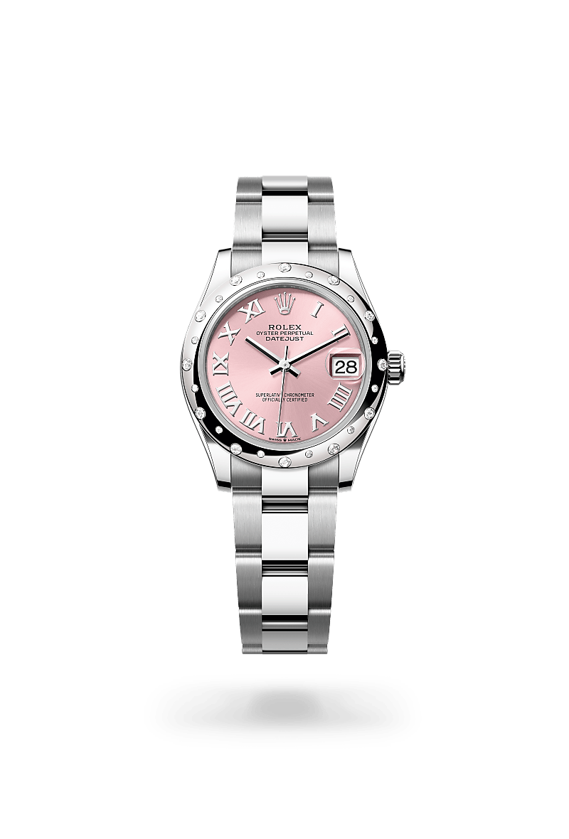 Rolex Datejust in White Rolesor - combination of Oystersteel and white gold, M278344RBR-0021 - Jewelers Trade Shop