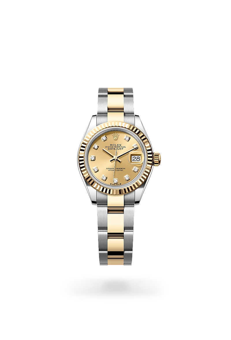 Rolex Lady-Datejust in Yellow Rolesor - combination of Oystersteel and yellow gold, M279173-0012 - Jewelers Trade Shop
