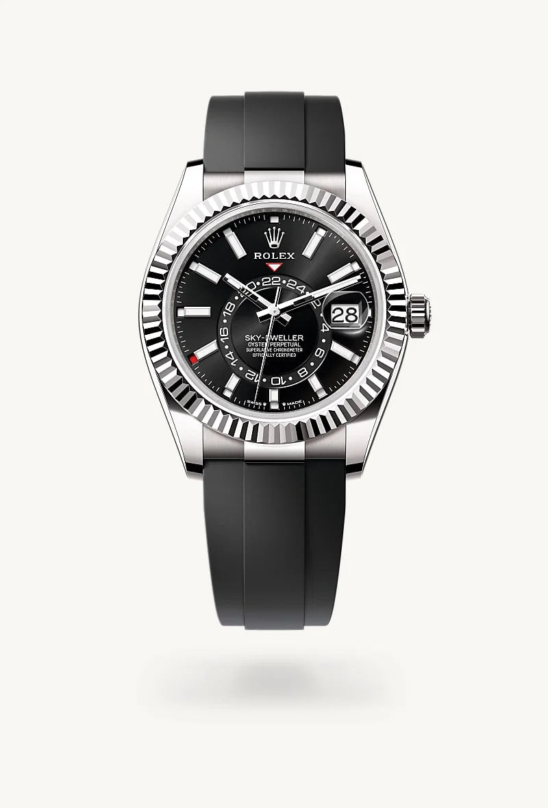 Rolex Sky-Dweller in 18 kt white gold, M336239-0002 - Jewelers Trade Shop