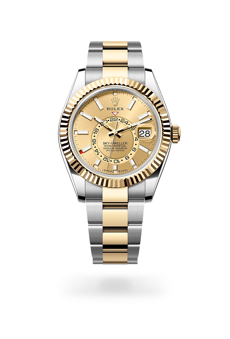 Rolex Sky-Dweller in Yellow Rolesor - combination of Oystersteel and yellow gold, M336933-0001 - Jewelers Trade Shop