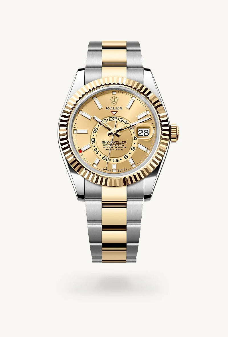 Rolex Sky-Dweller Yellow Rolesor - combination of Oystersteel and yellow gold, M336933-0001