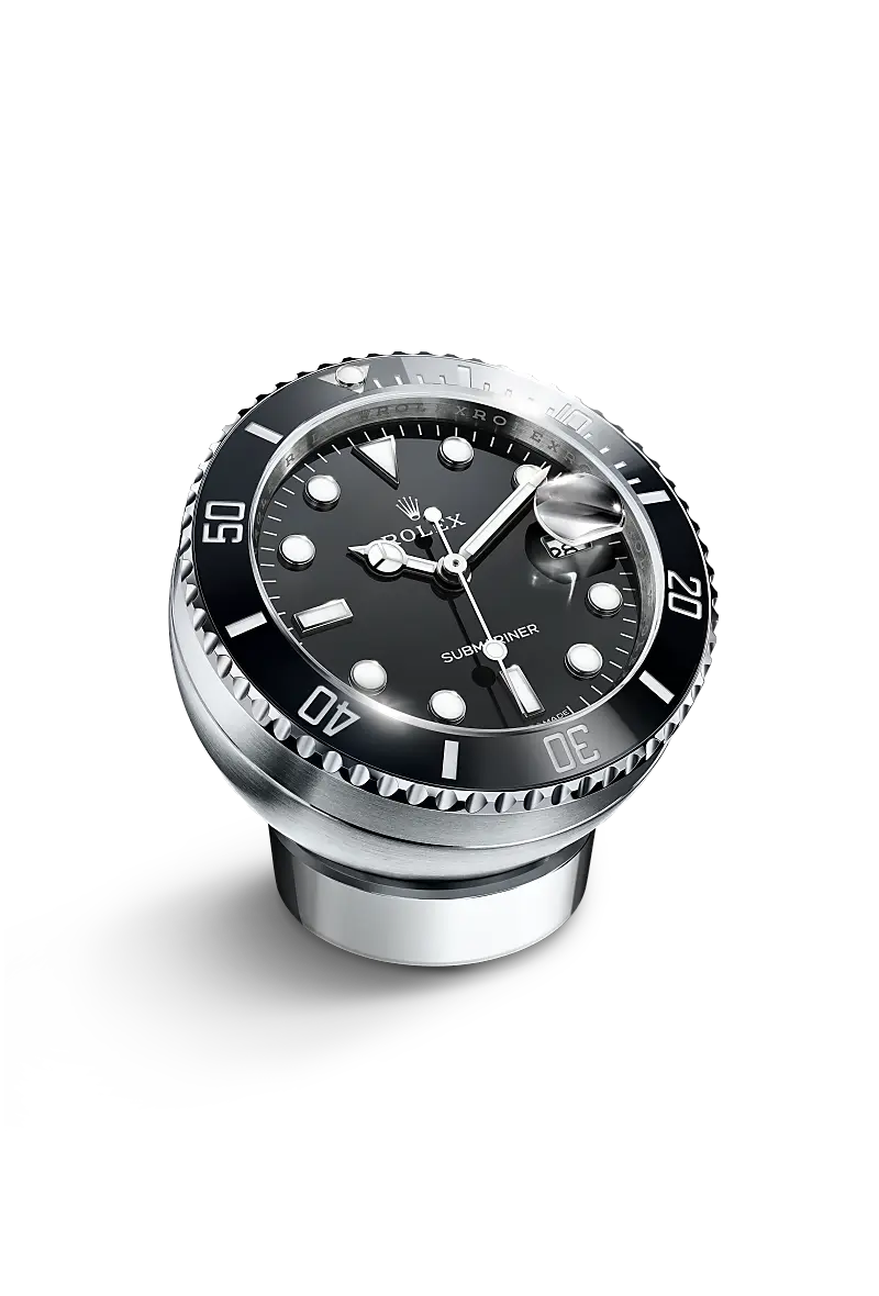 Rolex Desk clocks in Stainless steel, C909010LN-0001 - Jewelers Trade Shop